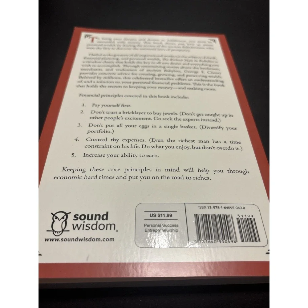 Richest Man in Babylon by George S. Clason (2018, Trade Paperback)